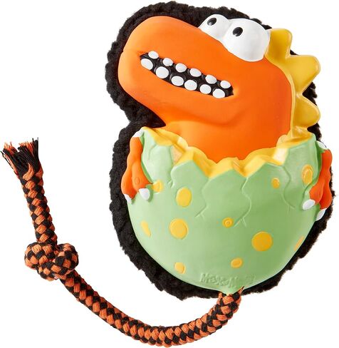 Max & Molly's Snuggles Dog Toy for Small to Medium Dogs, Includes Rope Chew for Soft Play & Teething Puppies, Light, Squeaky, Cute and Interactive Toys for Pets - Frenzy The Shark in Saudi Arabia