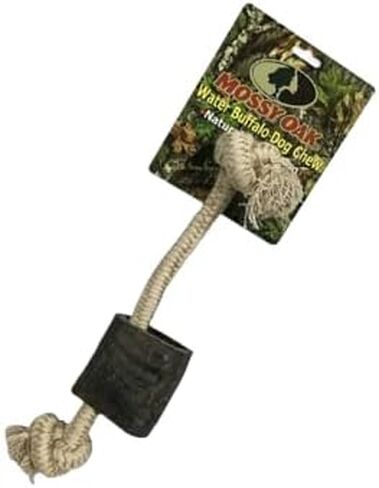 Mossy Oak 12 Inch Water Buffalo and Rope Chew Toy and Tug Toy in Saudi Arabia