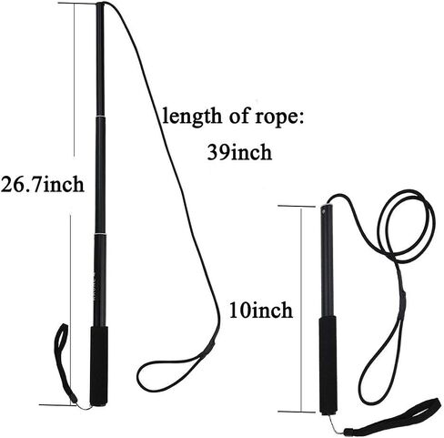 ألعاب الكلاب التفاعلية من أمييس - عمود مغازلة قابل للتمديد مع قطعتين من الحبال المضفرة للترفيه في الهواء الطلق والتدريب والتمرين in Kuwait