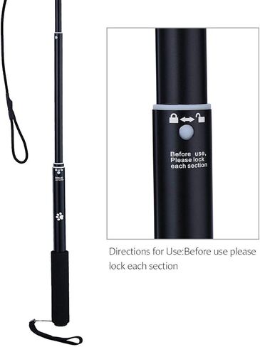 ألعاب الكلاب التفاعلية من أمييس - عمود مغازلة قابل للتمديد مع قطعتين من الحبال المضفرة للترفيه في الهواء الطلق والتدريب والتمرين in Kuwait