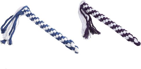 ألعاب الكلاب التفاعلية من أمييس - عمود مغازلة قابل للتمديد مع قطعتين من الحبال المضفرة للترفيه في الهواء الطلق والتدريب والتمرين in Kuwait