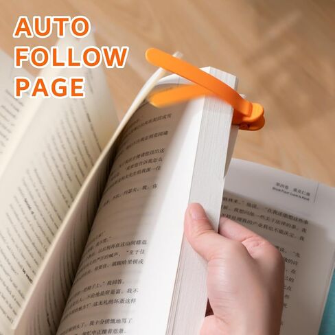 3pcs Silicone Automatic Bookmarks, Book Marks Gifts for Reading Women, Men, Kids, Book Lovers, Readers, Unique Cute Book Accessories, Stay in Place and Follow as You Read" in Saudi Arabia