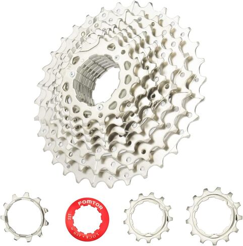 كاسيت FOMTOR 10 سرعات 11-25/11-28/11-32 كاسيت أسنان MTB 10 سرعات متوافق مع نظام نقل Shimano SRAM in Kuwait