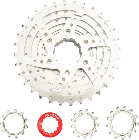 كاسيت FOMTOR 10 سرعات 11-25/11-28/11-32 كاسيت أسنان MTB 10 سرعات متوافق مع نظام نقل Shimano SRAM in Kuwait