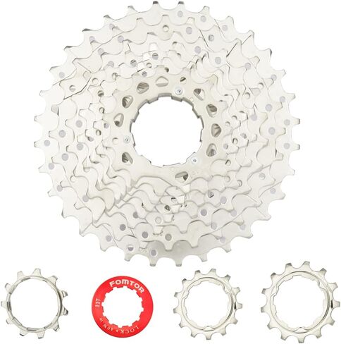 كاسيت FOMTOR 10 سرعات 11-25/11-28/11-32 كاسيت أسنان MTB 10 سرعات متوافق مع نظام نقل Shimano SRAM in Kuwait
