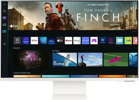 شاشة سامسونج الذكية M8 مقاس 32 بوصة بدقة 4K UHD وتلفزيون البث المباشر (متجدد) in Kuwait