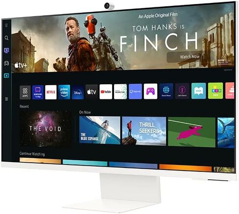 شاشة سامسونج الذكية M8 مقاس 32 بوصة بدقة 4K UHD وتلفزيون البث المباشر (متجدد) in Kuwait