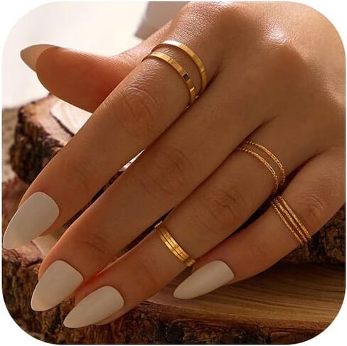 Simple Knuckle Rings Set for Women Girls,Vintage Stackable Joint Finger Midi Rings Dainty Cute Rings Pack Festival Jewelry Gift in Saudi Arabia