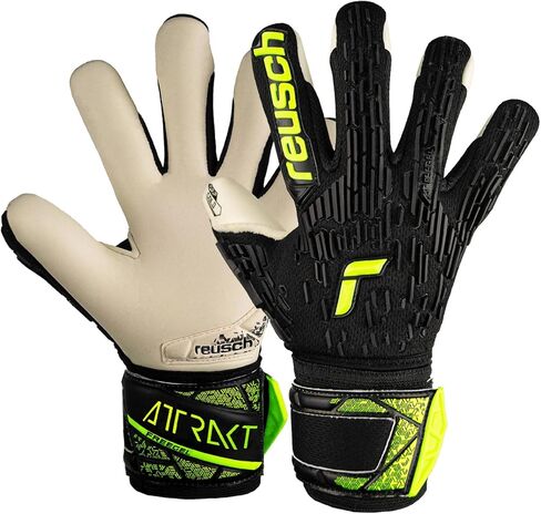 قفازات Reusch للجنسين من المراهقين Attrakt Freegel Gold Finger Support Junior Goalkeeper in Kuwait