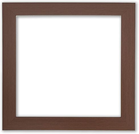Ebherys 9.5x9.5 Embroidery Frame in Black - Displays Hand Embroidery works7.5x7.5 with Cardbord - Composite Wood, Metal Tabs, Table Top Easel SquareShape,No Glass (Black) in Saudi Arabia