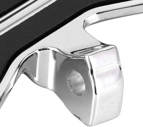 Aramox دراجة نارية Footpeg، ألواح أرضية للراكب الأمامي من الألومنيوم أوتاد القدم مجموعة ملحقات لوحة القدم تناسب الكشافة الهندية / الستين / بوبر 2015 (أسود) in Kuwait