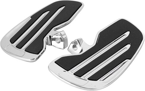 Aramox دراجة نارية Footpeg، ألواح أرضية للراكب الأمامي من الألومنيوم أوتاد القدم مجموعة ملحقات لوحة القدم تناسب الكشافة الهندية / الستين / بوبر 2015 (أسود) in Kuwait