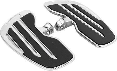 Aramox دراجة نارية Footpeg، ألواح أرضية للراكب الأمامي من الألومنيوم أوتاد القدم مجموعة ملحقات لوحة القدم تناسب الكشافة الهندية / الستين / بوبر 2015 (أسود) in Kuwait