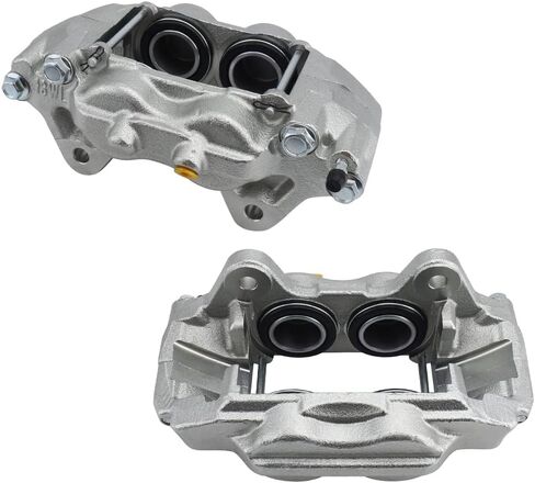 MAYASAF 192712 مجموعة فرجار الفرامل الأمامية للسائق على الجانب الأيسر مع أجهزة لسيارة Toyota 03-05 4Runner، 01-07 سيكويا، 00-06 تندرا [Casting# 13WL] in Saudi Arabia