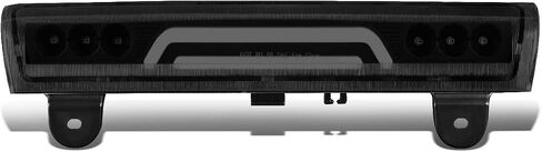 DNA MOTORING 3BL-GMCD00-3D-LED-BK-SM غطاء أسود ثلاثي الأبعاد LED ضوء الفرامل الذيل الثالث [متوافق مع 00-06 Suburban 1500 2500 / Tahoe / 00-06 Yukon & XL 1500 2500] in Kuwait