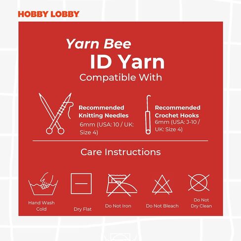 Hobby Lobby Yarn Bee Bulky Yarn for Crocheting & Knitting – Soft Yarn Skein – 79 Yards of 100% Nylon Yarn for Crocheting Blankets, Hats, & More – DIY Handcrafting Accessories, Aqua, 1671510 in Saudi Arabia