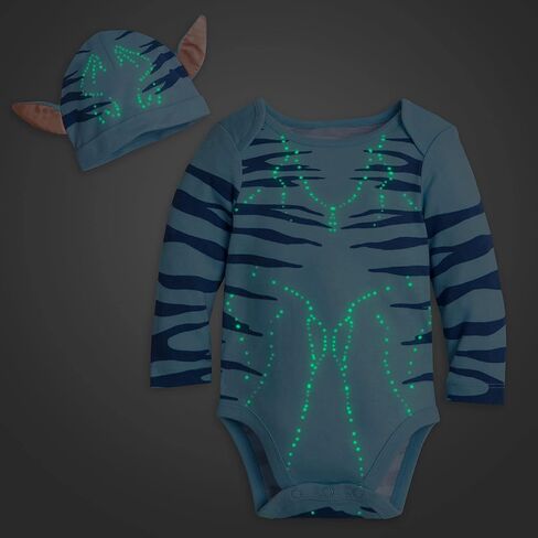 Disney Na'vi Costume Bodysuit and Beanie Set for Baby – Pandora – The World of Avatar 12-18 MO in Saudi Arabia
