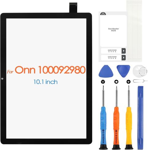 لاستبدال شاشة اللمس Onn 100092980 لجهاز Onn Kids Tablet 10.1 شاشة بديلة تعمل باللمس مع أدوات إصلاح (أسود، وليس شاشة LCD) in Saudi Arabia