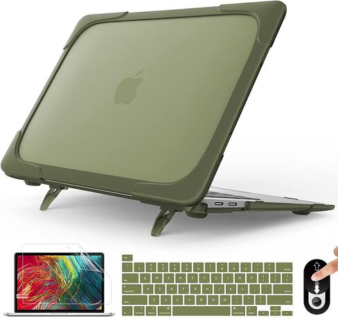 Mektron for MacBook Pro 16 Case A2141, Heavy Duty Shockproof Hard Shell Cover for MacBook Pro 16 inch 2020 2019 Release, Sky Blue in Saudi Arabia