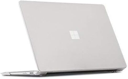 حافظة mCover الصلبة متوافقة فقط مع كمبيوتر Microsoft Surface المحمول مقاس 13.5 بوصة (5/4 / 3/2 / 1) مع لوحة مفاتيح Alcantara - شفاف in Kuwait