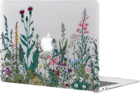 Case for MacBook Pro 13 inch M2 M1 A2338 A2289 A2251 A2159 A1989 A1706 2023-2016 Release, 3D Effect Matte Clear See Through Hard Cover&Keyboard Cover Compatible Pro 13.3 Touch ID, Great Wave in Saudi Arabia