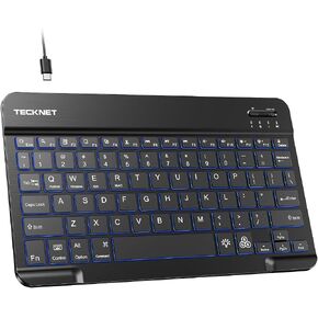 TECKNET Bluetooth Keyboard for iPad, Rechargeable Small Portable Keyboard in Saudi Arabia