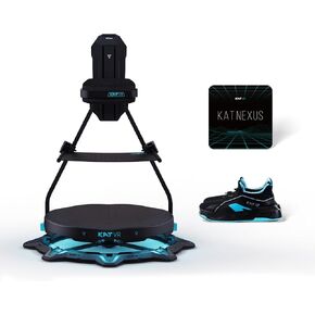 KAT Walk C2 VR Series | 360° Omnidirectional Walking Pad & Accessories for Immersive VR Gaming & Fitness | Compatible with SteamVR, Quest, Oculus | Plus E | US Size 14 in Kuwait