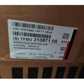 SMOCONE Expedited 1FK7085-7AF71-1EA0 New and Sealed in Box 1FK70857AF711EA0 1 Year Warranty in Kuwait