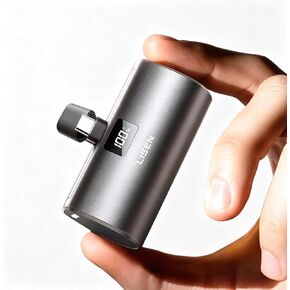 LISEN 6800mAh Mini Portable Charger USB C Capsule Power Bank for iPhone 17 in Kuwait