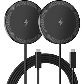 Wireless Charger for Samsung & Android, 15W Magnetic Fast Charging Pad in Kuwait