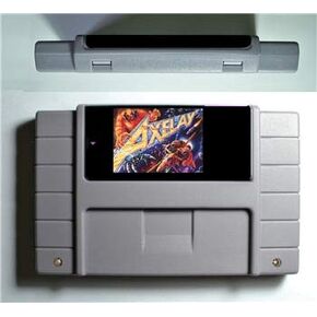 16 Bit 46 Game Card Axelay Game Cartridge SNES For USA Version Game Player in Kuwait