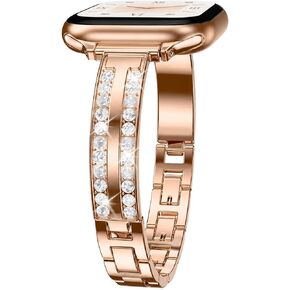 Slim Watch Band Compatible with Apple Watch 42/41/40/38mm, Silver in Saudi Arabia