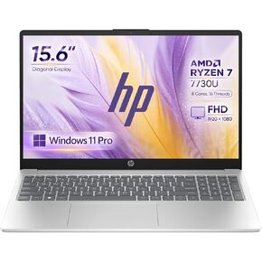 HP 15.6" FHD Business Laptop, 2026 Edition, AMD Ryzen 7 7730U (Beats Intel Core i7-1255U), 16GB RAM, 512GB SSD, Wi-Fi 6, HDMI, Numeric Keypad, Windows 11 in Kuwait