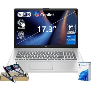HP 17.3 Touchscreen HD+ Business Laptop Computer Core i7-1355U (> R5 7430U) in Kuwait