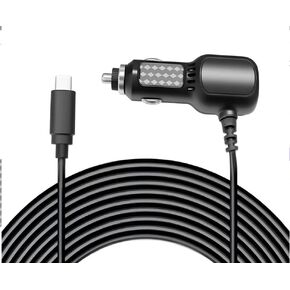 14.8ft Dash Cam Car Charger, 5V/3A, Compatible with TERUNSOUL Dash Cams in Saudi Arabia