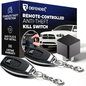 Defender Anti-Theft Intelligent Kill Switch Immobilizer for 2011-2023 Dodge Charger & 2015-2023 Dodge Challenger - Remote-Controlled Engine Disabler (2011-2023 Charger & 2015-2023 Challenger) in Kuwait