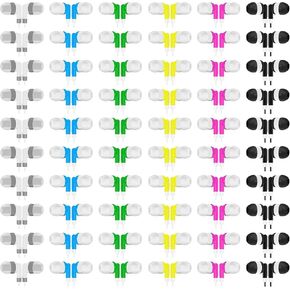 Earbuds Bulk Kids Classroom Headphones, Multi Color, 60 Pack in Kuwait