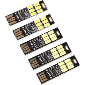 USB Night Light, Soft Lighting, Stepless Dimming, Touch Sensor Switch, Mini 6 LED Lamp Rod for Laboratory Research Institute in Kuwait