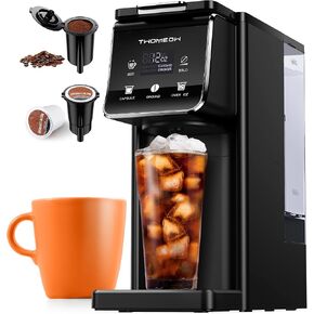 Coffee Maker Hot & Iced single cup Coffee Machine K Cup & Grounds in Kuwait