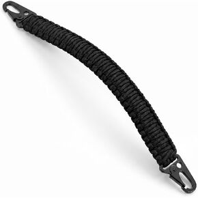 Paracord Handle, Paracord Bag Strap with Metal Clips Wear Resistant in Saudi Arabia