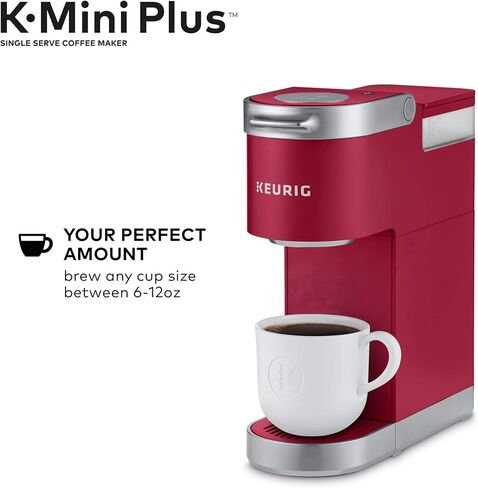 Keurig K-Mini Plus Maker Single Serve K-Cup Pod Coffee Brewer (Renewed) in Kuwait