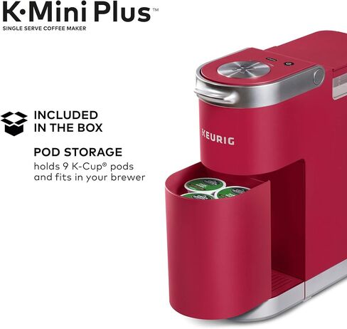 Keurig K-Mini Plus Maker Single Serve K-Cup Pod Coffee Brewer (Renewed) in Kuwait