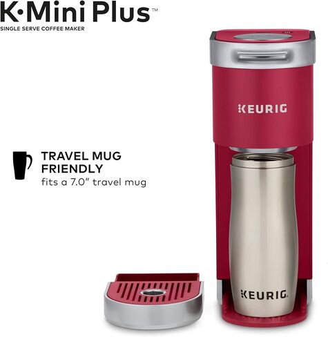 Keurig K-Mini Plus Maker Single Serve K-Cup Pod Coffee Brewer (Renewed) in Kuwait