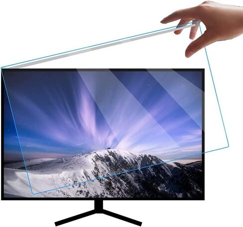 Anti Blue Light Screen Filter for 20-32 inch Widescreen Desktop Monitor, Blocks Excessive Harmful Blue Light, Relieve Eye Fatigue, 27 Inch 613 x 356 () in Kuwait