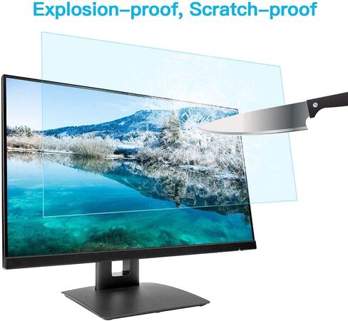 Anti Glare Screen Protector Easy to Paste Suitable for Everyone Anti-Scratch Anti-Fingerprint Anti-Greasy Eye Protection Screensaver (Color : HD Version Size : 47 inch 1044590mm) (Matte Version 47 in Kuwait