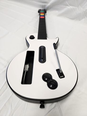 White Wireless Guitar Controller compatible with Wii & Band Hero Game in Kuwait