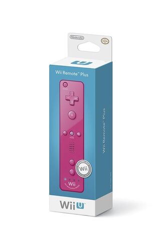 Nintendo Wii Remote Plus - Pink in Kuwait