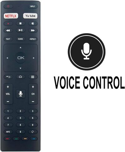 CR-42A KT1942 Voice Remote Replacement for JVC KONKA Hyundai Smart TV in Kuwait