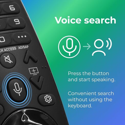 Voice Magic Remote Control MR20GA AKB75855501 for LG Smart TV, Replacement for Original LG Magic Remote with Pointer Navigation and Voice Search in Kuwait