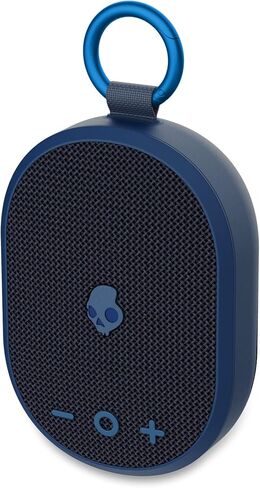 Skullcandy Kilo Wireless Bluetooth Speaker - IPX7 Waterproof Mini Bluetooth Speaker with 24 Hour Battery, Downward Firing Passive Radiator, and True Wireless Pairing - Perfect for Outdoor (Navy) in Kuwait